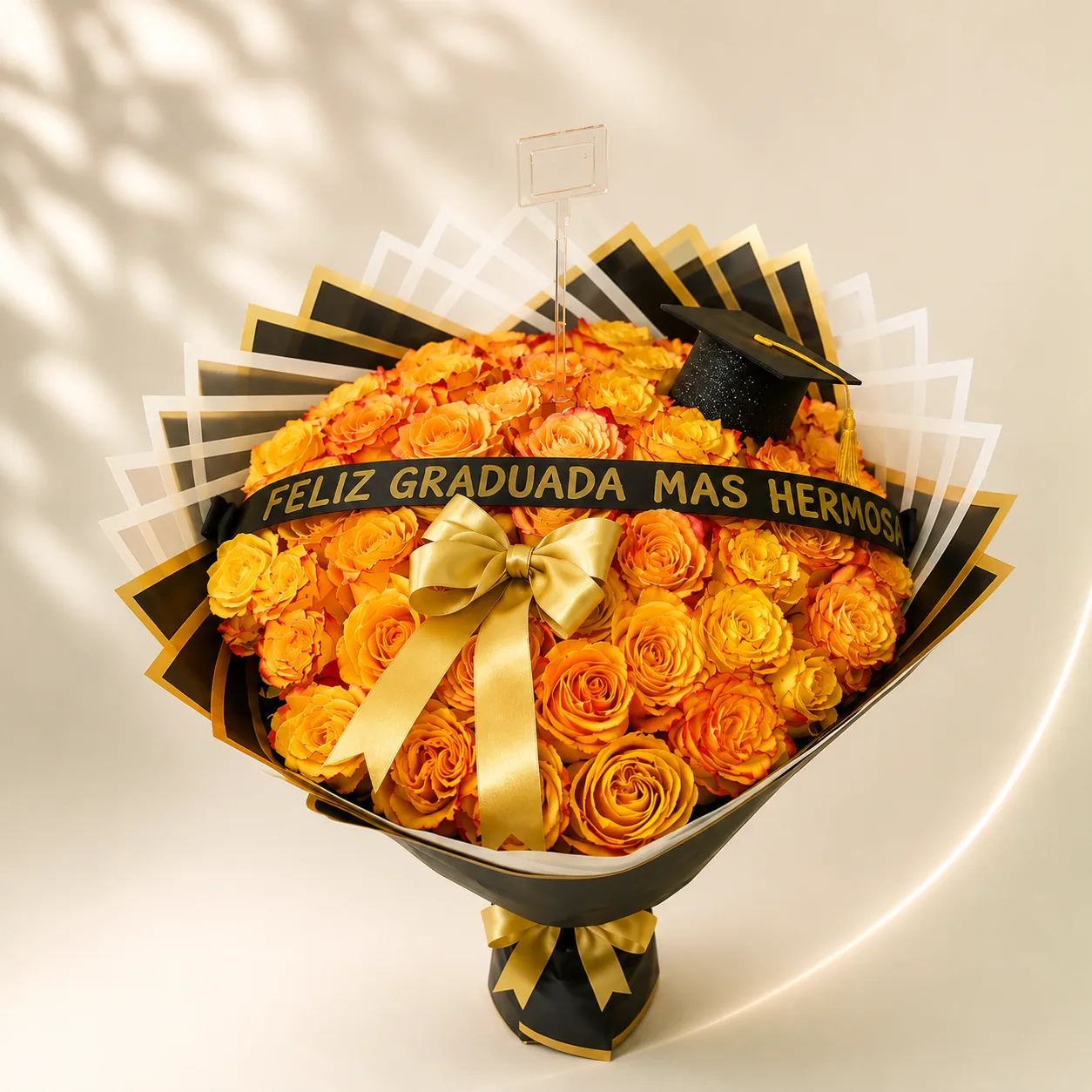 Buchón de rosas amarillas para graduación a domicilio Cali